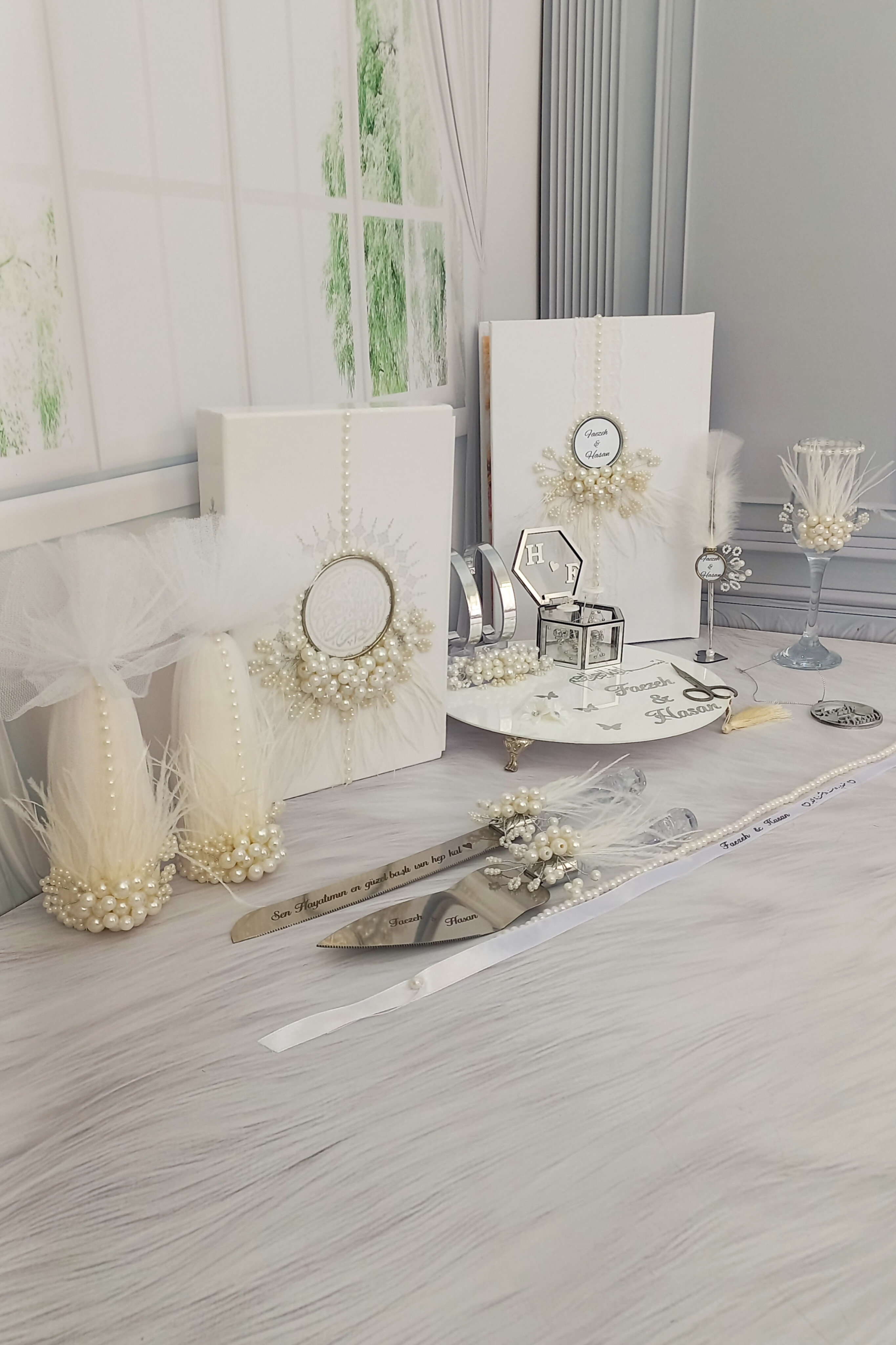 ست عقد مرواریدی