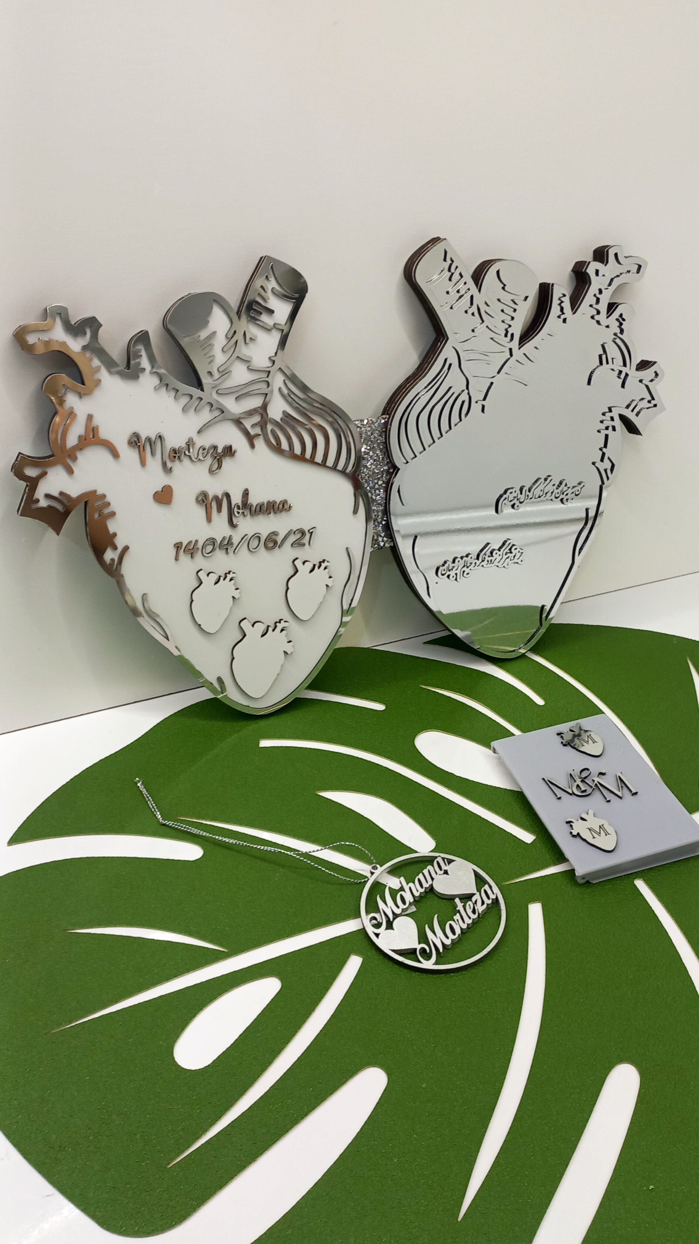 استند اثر انگشت قلب واقعی