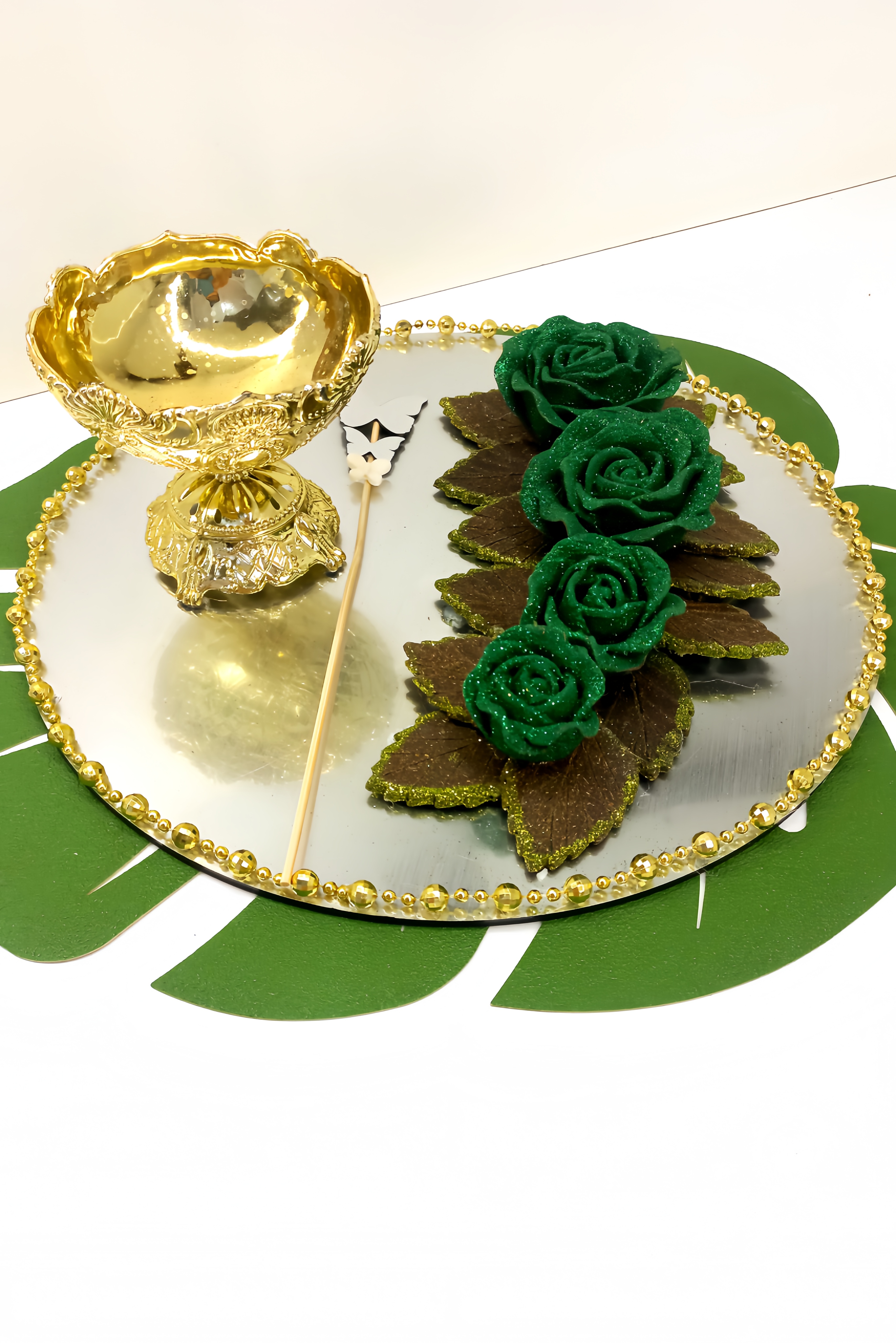 سینی حنای گل رز